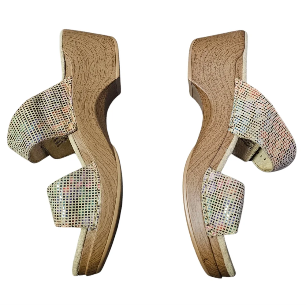 Dansko Sophie Sand Stained Glass Slide‎ Sandals Size EU42 - Picture 9 of 11